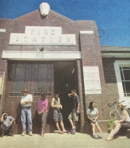 Auburn Youth Centre at 47B Harrow road, the site of the old Fire Station, in 2001. Photograph found in Auburn Review, 24th January 2001, p. 3. 